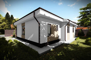 One Story Steel Frame House With 3 Bedrooms Model 120-083 - home design picture 3 thumbnail