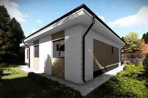 One Story Steel Frame House With 3 Bedrooms Model 120-083 - home design picture 5 thumbnail