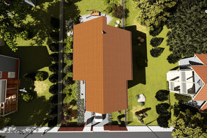 Two Story Steel Frame House With 4 Bedrooms Model 130-088 - house roof thumbnail