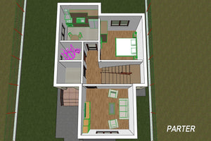 Two Story Steel Frame House With 4 Bedrooms Model 130-088 - home design 3d thumbnail