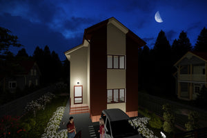 Two Story Steel Frame House With 4 Bedrooms Model 130-088 - house design image 8 thumbnail
