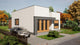 Ground Floor Steel Frame House With 2 Bedrooms model 130-093 - modern style house exterior image 6