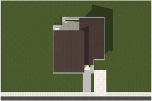 Two Story Steel Frame House With 4 Bedrooms Model 130-088 - house roof thumbnail