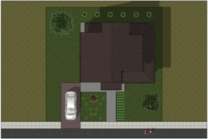 2 Story Steel Frame House With 3 Bedrooms Model 135-013 - house roof thumbnail