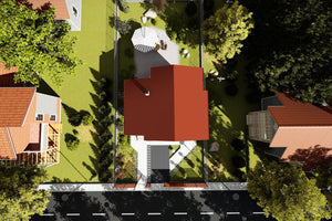 2 Storey Steel Frame House With Three Bedrooms Model 147-089 - house roof thumbnail