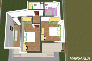 2 Storey Steel Frame House With Three Bedrooms Model 147-089 - home design 3d 2 thumbnail