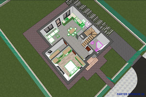 Two Storey Steel Frame House With 4 Bedrooms Model 162-092 - home design 3d thumbnail