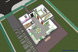 Two Storey Steel Frame House With 4 Bedrooms Model 162-092 - home design 3d 3 thumbnail