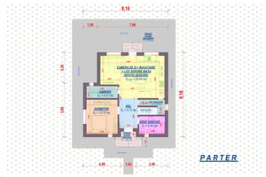 Two Storey Steel Frame House With 4 Bedrooms Model 162-092 - house plan thumbnail