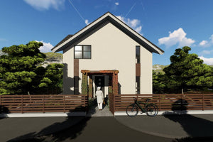 2 Storey Steel Frame House With 3 Bedrooms Model 180-070 - house design image 3 thumbnail