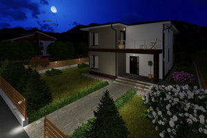 2 Storey Steel Frame House With 3 Bedrooms Model 211-034 - home exterior design image 13 thumbnail