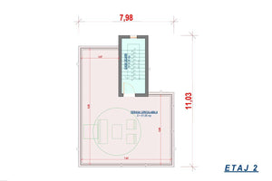 Three Storey Steel Frame House With 4 Bedrooms Model 226-081 - house plan 3 thumbnail