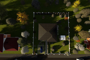 Two Story Steel Frame House With 3 Bedrooms Number 235-043 - house roof thumbnail