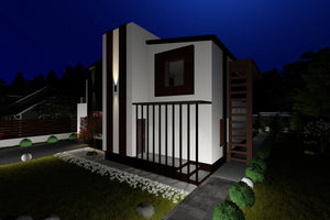 Two Storey Steel Frame House With 3 Bedrooms Model 248-057 - house design image 9 thumbnail