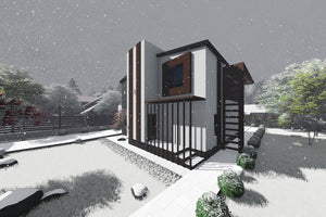 Two Storey Steel Frame House With 3 Bedrooms Model 248-057 - house design image 8 thumbnail