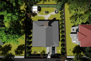 2 Story Steel Frame House With Three Bedrooms Number 249-048 - house roof thumbnail
