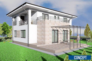 2 Storey Steel Frame House With Three Bedrooms Model 250-009 - house design picture 7 thumbnail