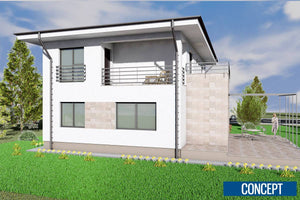 2 Storey Steel Frame House With Three Bedrooms Model 250-009 - house design picture 9 thumbnail