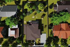 Two Story Steel Frame House With 3 Bedrooms Model 260-006 - house floor plan thumbnail