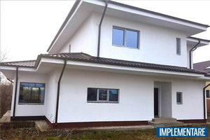 Two Story Steel Frame House With 3 Bedrooms Model 260-006 - modern style house exterior image 5 thumbnail