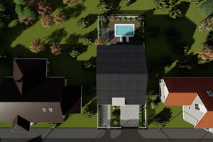 2 Storey Steel Frame House With 3 Bedrooms Model 265-052 - house roof thumbnail