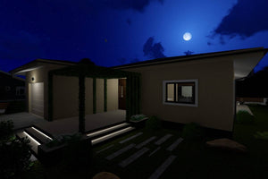 Ground Floor Steel Frame House With 3 Bedrooms Model 269-047 - house exterior image 9 thumbnail