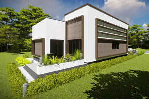 One Story Steel Frame House With Two Bedrooms Number 275-027 - house design picture 4 thumbnail
