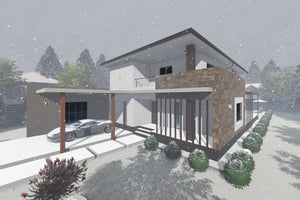 2 Floor Steel Frame House With 6 Bedrooms Number 340-060 - house design image 7 thumbnail