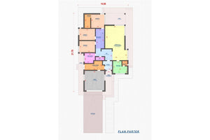 1 Story Steel Frame House With 3 Bedrooms Model 379-050 - house plan 1 thumbnail
