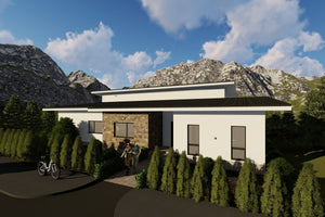 Double Story Steel Frame House With 4 Bedrooms Model 474-059 - house design image 4 thumbnail