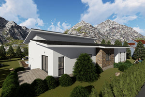 Double Story Steel Frame House With 4 Bedrooms Model 474-059 - house design image 11 thumbnail