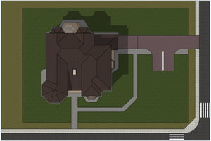 2 Story Steel Frame House With 6 Bedrooms Model 570-028 - house roof thumbnail