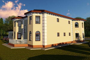 2 Story Steel Frame House With 6 Bedrooms Model 570-028 - home design image 8 thumbnail