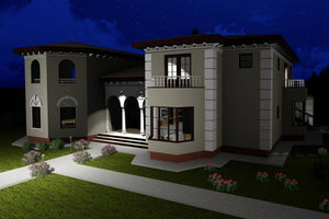 2 Story Steel Frame House With 6 Bedrooms Model 570-028 - home design image 9 thumbnail