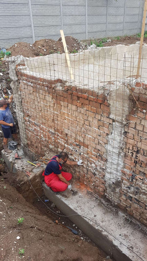 Basement Underpinning with Beam Reinforcement and Wall Lining for a 240 sqm Metal Hall thumbnail
