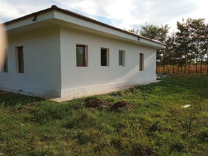 Decorative Plaster Applied to the Under-Construction Ground Floor House thumbnail