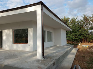Decorative Plaster Applied to the Under-Construction Ground Floor House thumbnail