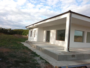 Decorative Plaster Applied to the Under-Construction Ground Floor House thumbnail