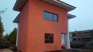 Applying Siliconized Decorative Plaster to a 191 sqm Metal House Model thumbnail