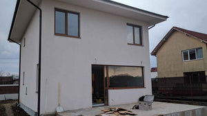 Applying Siliconized Decorative Plaster to a 191 sqm Metal House Model thumbnail