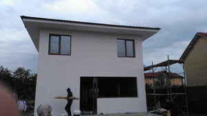 Applying Siliconized Decorative Plaster to a 191 sqm Metal House Model thumbnail
