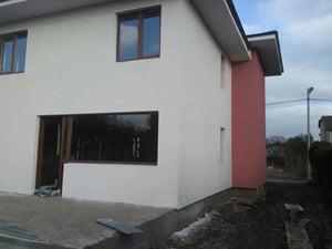 Applying Siliconized Decorative Plaster to a 191 sqm Metal House Model thumbnail