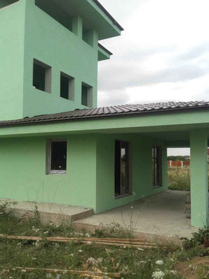 House Project with Application of Siliconized Decorative Plaster thumbnail