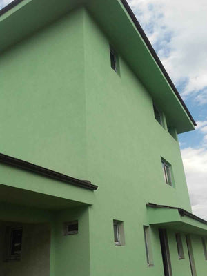 House Project with Application of Siliconized Decorative Plaster thumbnail