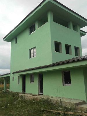 House Project with Application of Siliconized Decorative Plaster thumbnail