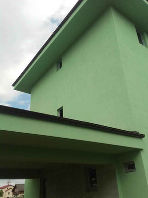 House Project with Application of Siliconized Decorative Plaster thumbnail