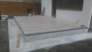 Uncovered Exterior Terrace Tiled with Ceramic Tiles for a 191 sqm House Project thumbnail