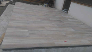 Uncovered Exterior Terrace Tiled with Ceramic Tiles for a 191 sqm House Project thumbnail