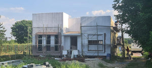 External Basalt Wool Thermal Insulation and Plastering for a 130 sqm House Construction thumbnail