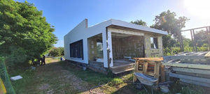 External Basalt Wool Thermal Insulation and Plastering for a 130 sqm House Construction thumbnail